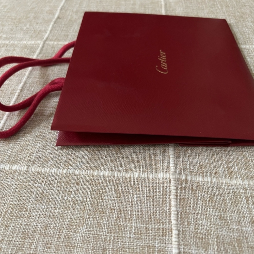Brand New Cartier Red Gift Bag presentation of Clash de Cartier Ring - Picture 4 of 5